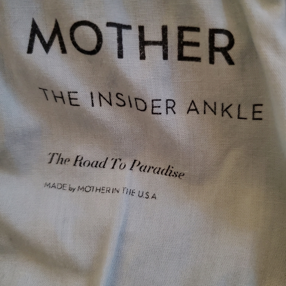 Mother Insider Ankle Dark Wash Blue Bootcut Jeans - Picture 9 of 12